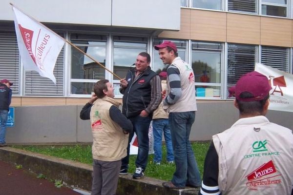 Les jeunes agriculteurs de la Creuse en campagne