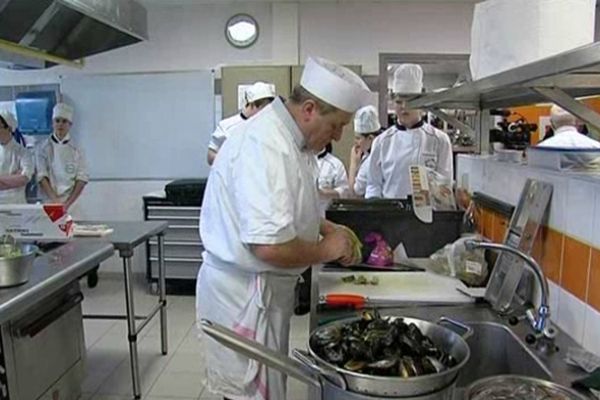 Les chefs bas-Normands du concours "Bien manger en Normandie" à l'oeuvre ce mercredi à Granville