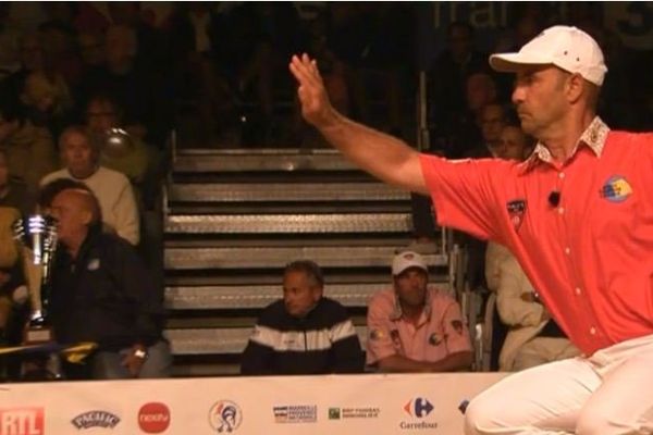 Gérard Garagnon, vainqueur 2015 du Mondial à pétanque.