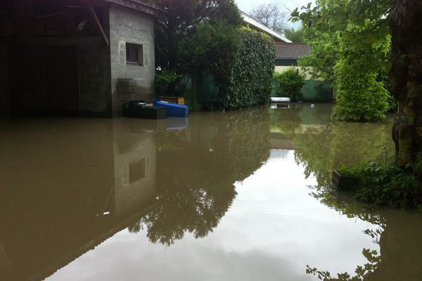 Les fortes pluie ont provoqué des inondations au Versoud