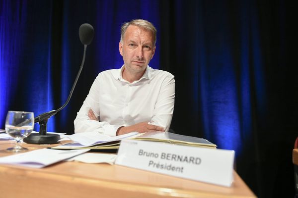 Le nouveau président de la Métropole de Lyon : l'écologiste Bruno Bernard a été officiellement élu ce jeudi 2 juillet 2020. 