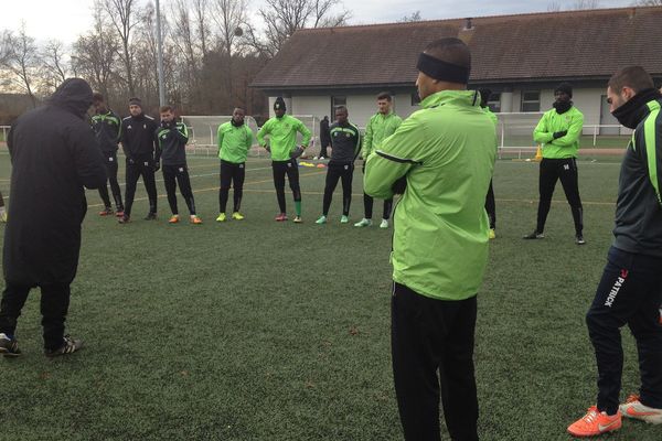 Après la trêve du réveillon, les joueurs ont repris l'entraînement dès le matin du 2 janvier.