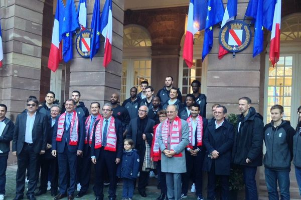 Le SIG reçue à l'hôtel de ville de Strasbourg