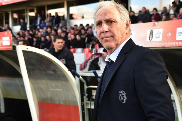 René Girard, entraîneur du LOSC.