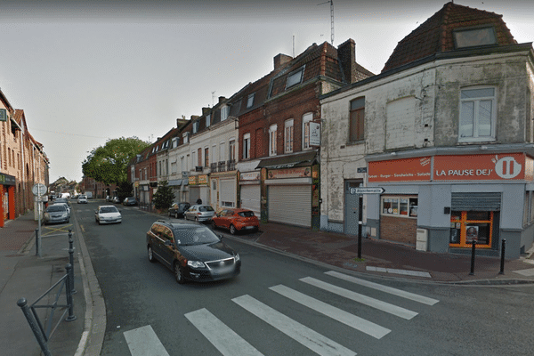 La rue de l'Alma, à Roubaix