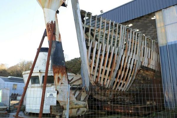 La Calypso va bientôt quitter Concarneau