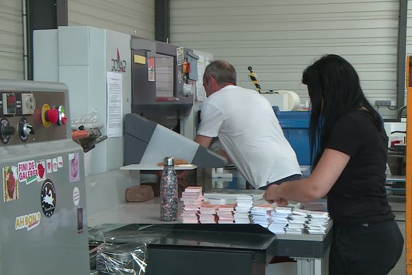 Dans cette entreprise toulousaine, les imprimantes tourneront à plein  régime, 24h sur 24, et 7 jours sur 7.