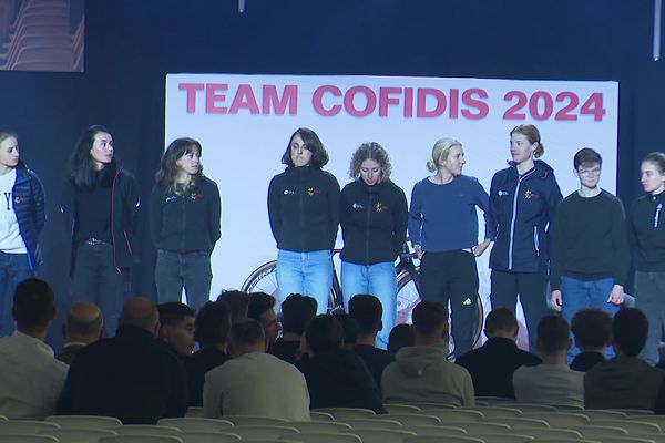 Les femmes de l'équipe de cyclisme de Cofidis ont affirmé leur volonté de briller lors du gala organisé ce vendredi 8 décembre 2023.