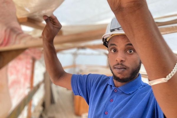 Barkadh est un jeune somalien qui travaille au sein de l’association d’insertion Pilotine à Marseille.