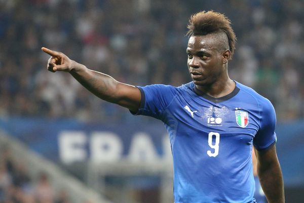 "Super Mario" a été sanctionné par la commission de discipline, ici ors du match amical France-Italie