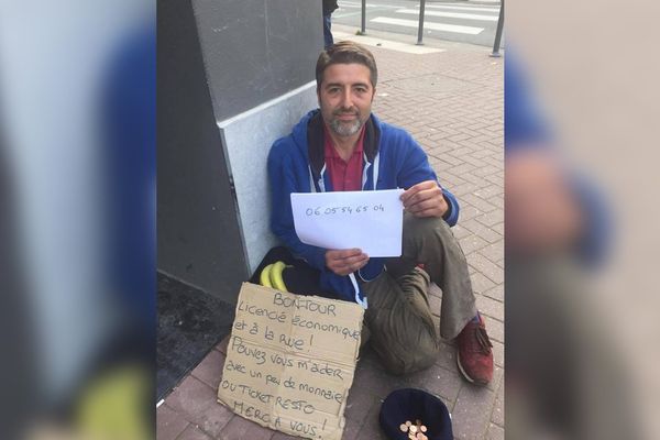 La photo d'Alexandre qui a déclenché un énorme élan de solidarité