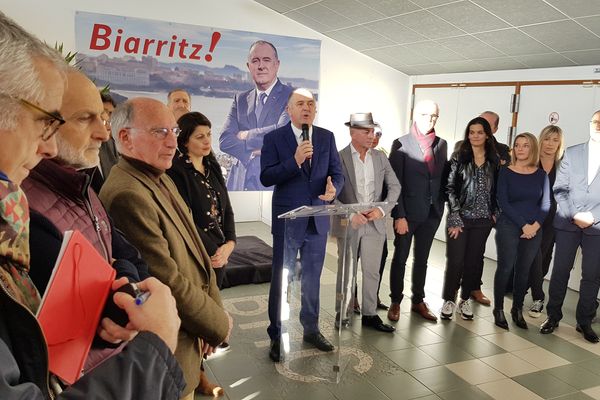 Didier Guillaume s'est officiellement déclaré candidat aux municipales à Biarritz