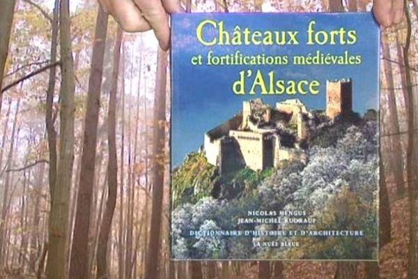 LE dictionnaire des châteaux forts et fortifications d'Alsace, aux éditions de la Nuee Bleue