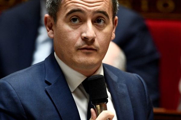 Gerald Darmanin à l'Assemblée Nationale.