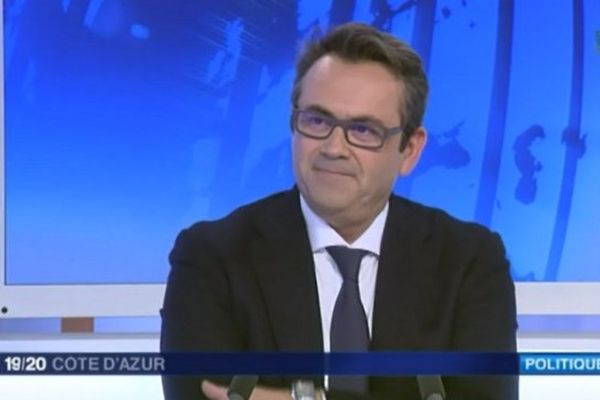 Olivier Bettati, tête de liste FN dans les Alpes-maritimes, invité du JT Côte d'Azur