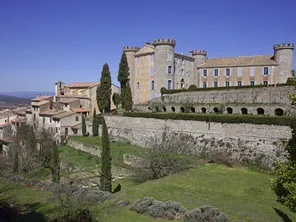 Le château de Saint-Martin-de-Pallières dans le Var.