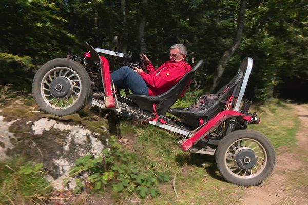 Les araignées, kart 100% électriques, 4 routes motrices, permettent de passer partout.