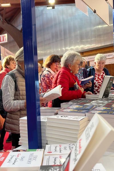 Des centaines d'auteurs et des milliers de lecteurs à la Foire du Livre de Brive 2025. Et une émission spéciale présentée sur •3NoA,  votre chaîne 100 % Nouvelle-Aquitaine