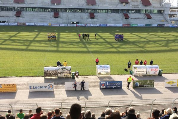 Match de l'USAL à Beaublanc. 