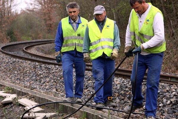 Après constatation du vol, la SNCF est immédiatement intervenu (illustration)