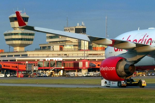 L'aéroport de Berlin-Tegel, le 5 mai 2014.