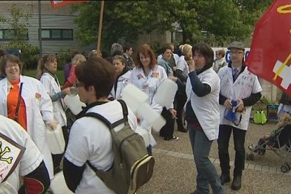 A l'hôpital de Belfort-Montbéliard, grève illimitée contre la réorganisation