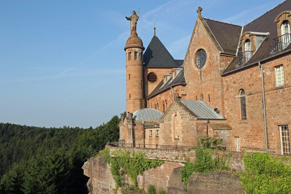 L'agression au couteau a eu lieu sur l'un des parkings en contrebas du monastère du Mont Sainte-Odile.