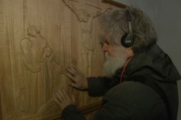 Les bas-reliefs pour mal-voyants du retable d'Issenheim 