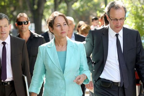 Déplacement de Ségolène Royal en Corse le 29/07/2014 