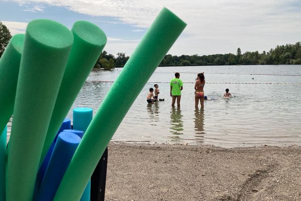 Jusqu'au 31 juillet, le comité départemental de natation propose des cours gratuits aux enfants mais aussi aux adultes à la Ballastière de Bischheim