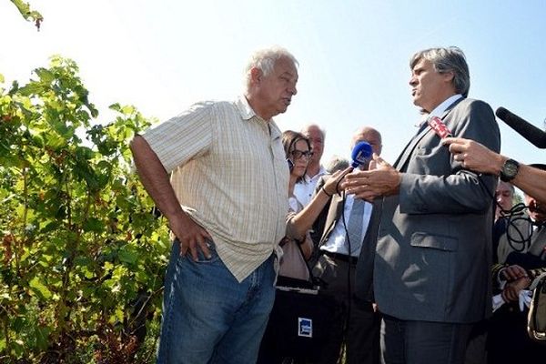 Stéphane Le Foll a rassuré les viticulteurs