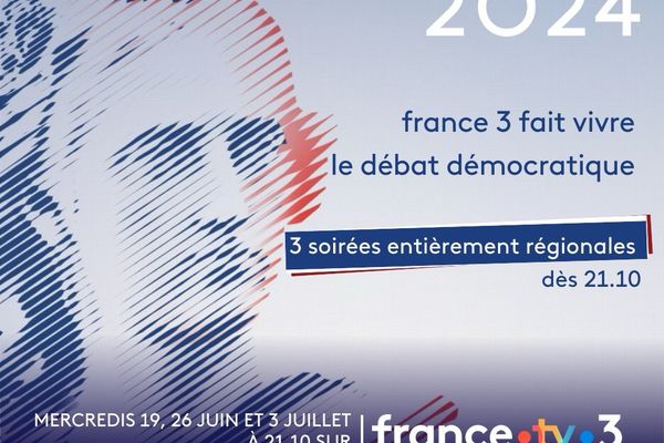 Elections législatives : France 3 organise plus de 200 débats au cours de 3 soirées exceptionnelles