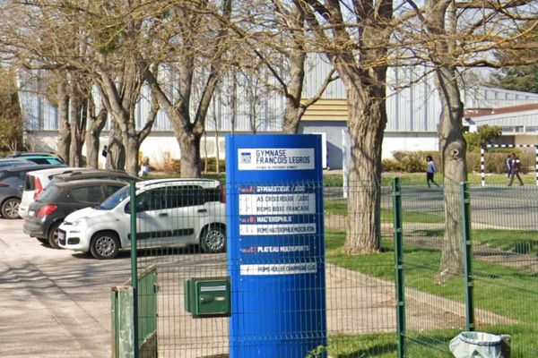 Le gymnase François Legros de Reims accueille un dojo de judo.