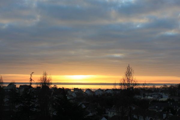 Le #cielfie d'Eva ce week-end à Saint-Nazaire