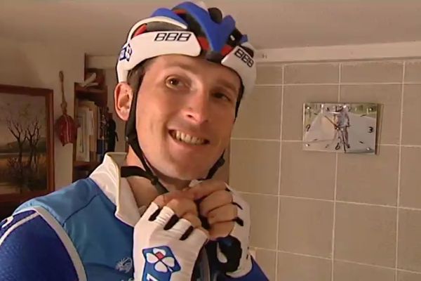 Mickaël Delage, le coureur cycliste périgourdin de la Française des Jeux