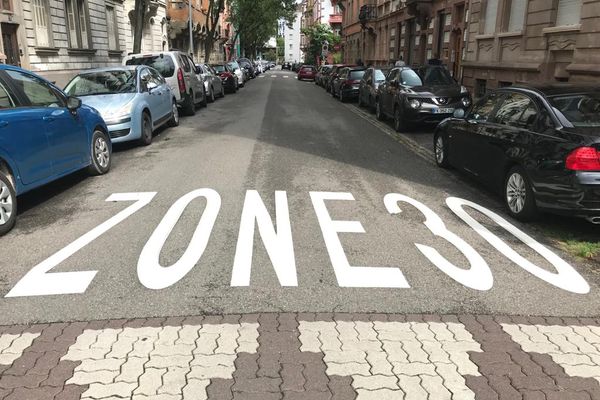 Les zones limitées à 30 km/heure seront développées à Strasbourg, mais pas généralisées