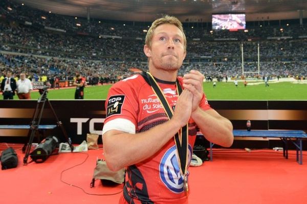 Jonny Wilkinson, vainqueur du Top 14 en mai dernier