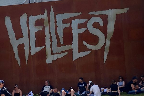 Sur le site du Hellfest 2022