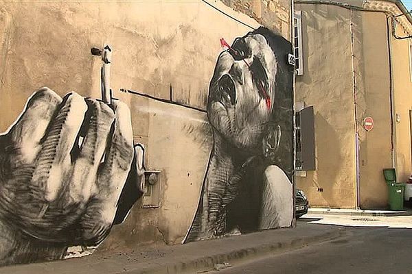 Une vingtaine de nouvelles fresques murales depuis le week-end dernier à Nîmes.