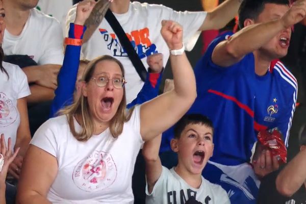 La ferveur des supporters à Bercy.