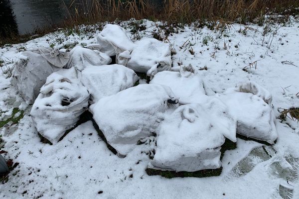 Une centaine de sacs de gravats et d'amiante ont été jetés dans la Moder depuis le mois de décembre.