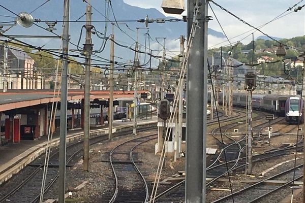 Gare de Chambéry, en Savoie