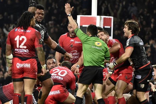 Rencontre de la 11 ème journée du Top 14 à Toulouse