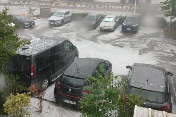 Un violent orage s'est abattu ce jeudi matin sur l'agenais