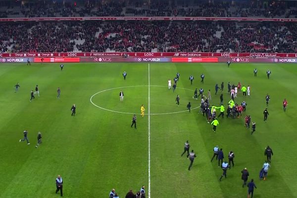 Le 10 mars 2018 au stade Pierre-Mauroy