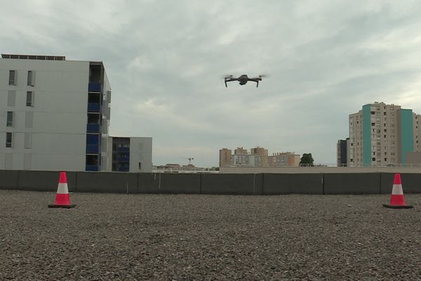 La police de Nice va utiliser des drones pour survoler le quartier des Moulins.