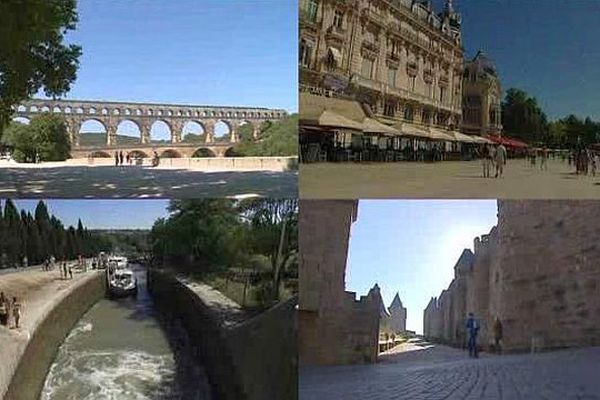 Les grands sites touristiques du Languedoc-Roussillon - archives