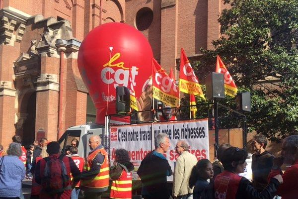 Manifestation du 1er mai à Toulouse