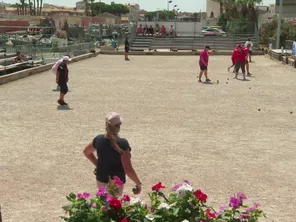 Palavas (Hérault) - Douze nationalités sont représentées lors de cette compétition féminine de pétanque - juillet 2024.
.