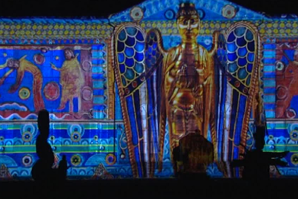 Un "son et lumières" projetté sur les murs du musée des Beaux Arts de Limoges